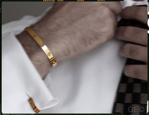 cartier bracelet mens cheap|men wearing cartier love bracelet.